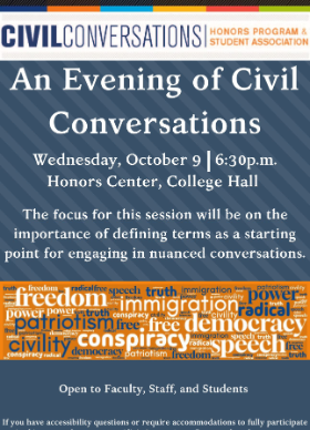 An Evening of Civil Conversations